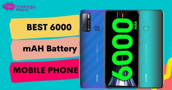 6000 mah battery mobile